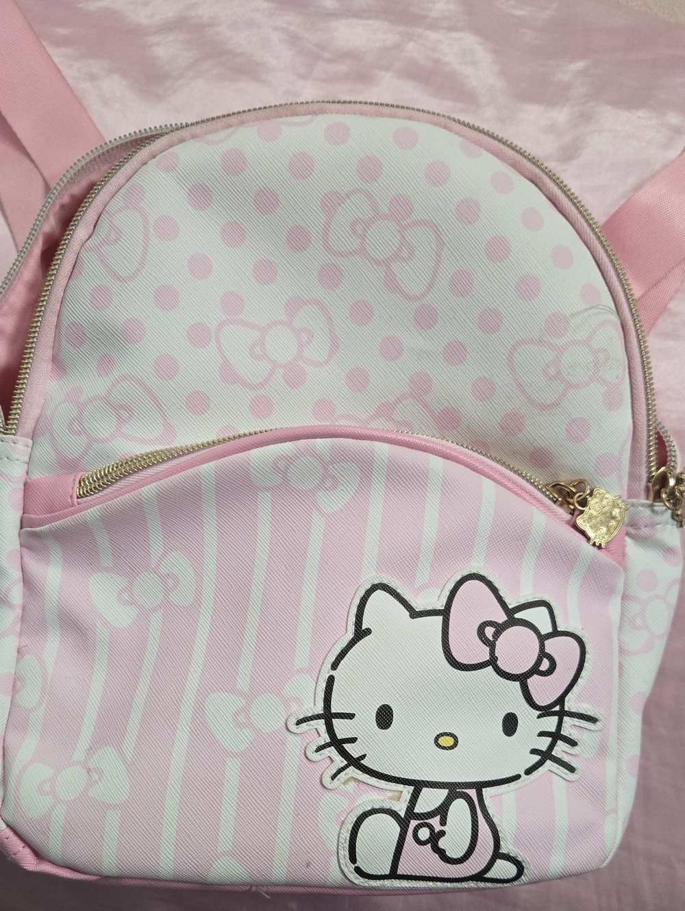 Pink Hello Kitty Kids Mini Backpack - Picture 1 of 3